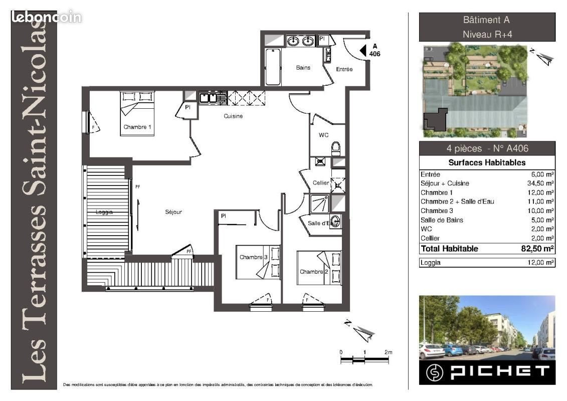 Appartement à louer, 82m², La Rochelle