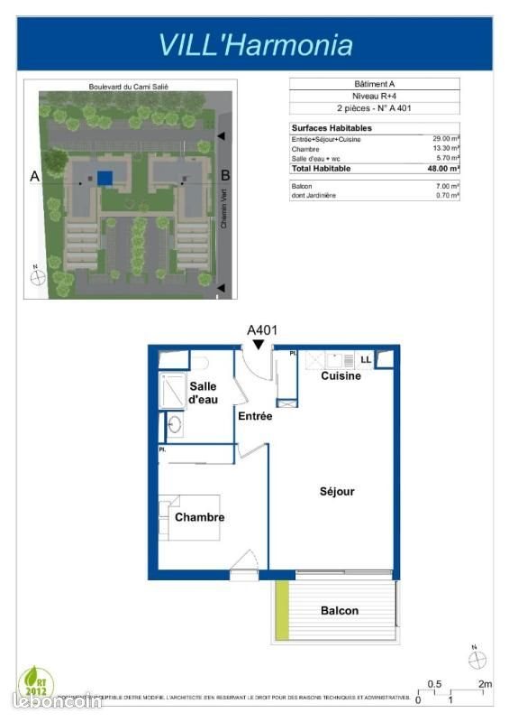 Appartement à louer, 48m², Pau