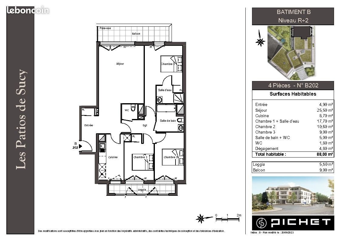 Appartement à louer, 88m², Sucy-en-Brie