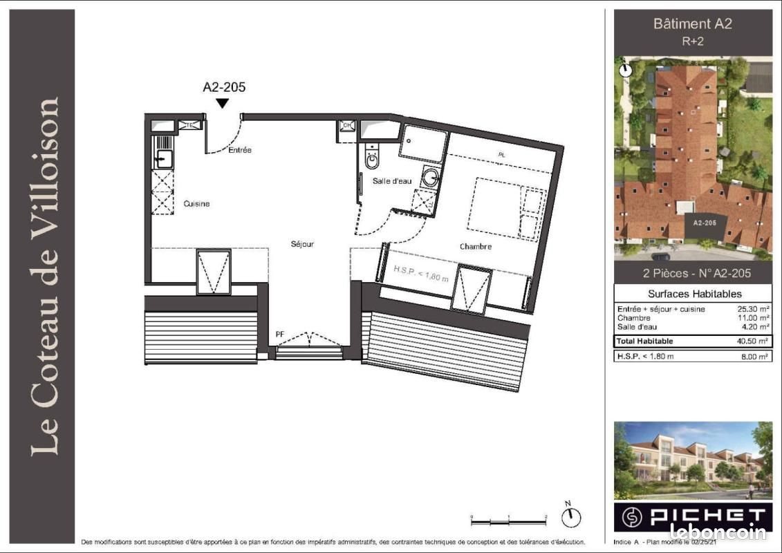 Appartement à louer, 40m², Villabé