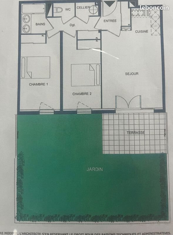 Appartement à vendre, 58m², Gujan-Mestras