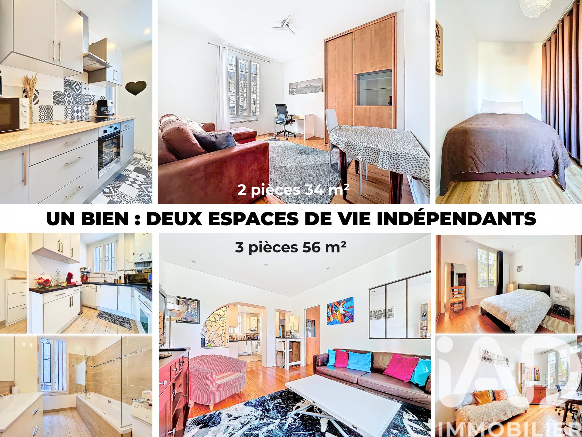 Appartement à vendre, 90m², Aulnay-sous-Bois