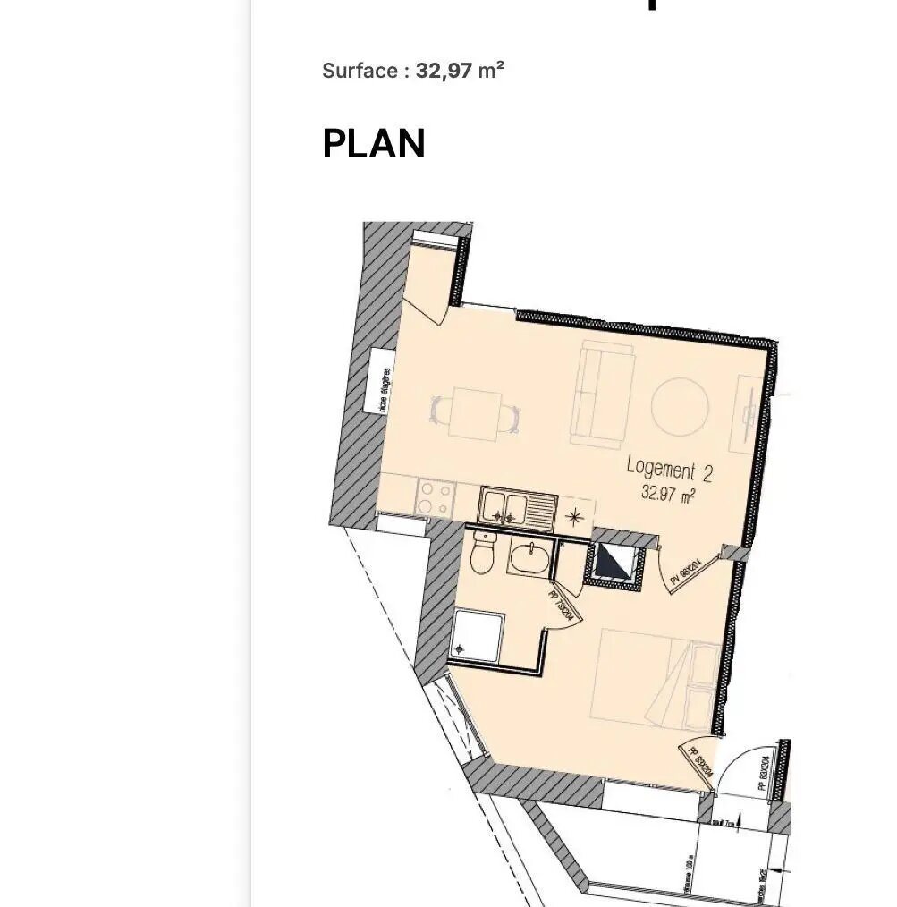 Appartement à vendre, 32m², Sarzeau