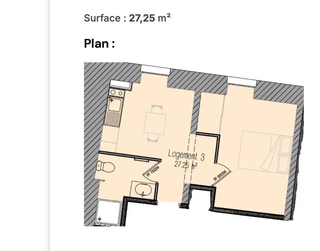 Appartement à vendre, 27m², Sarzeau