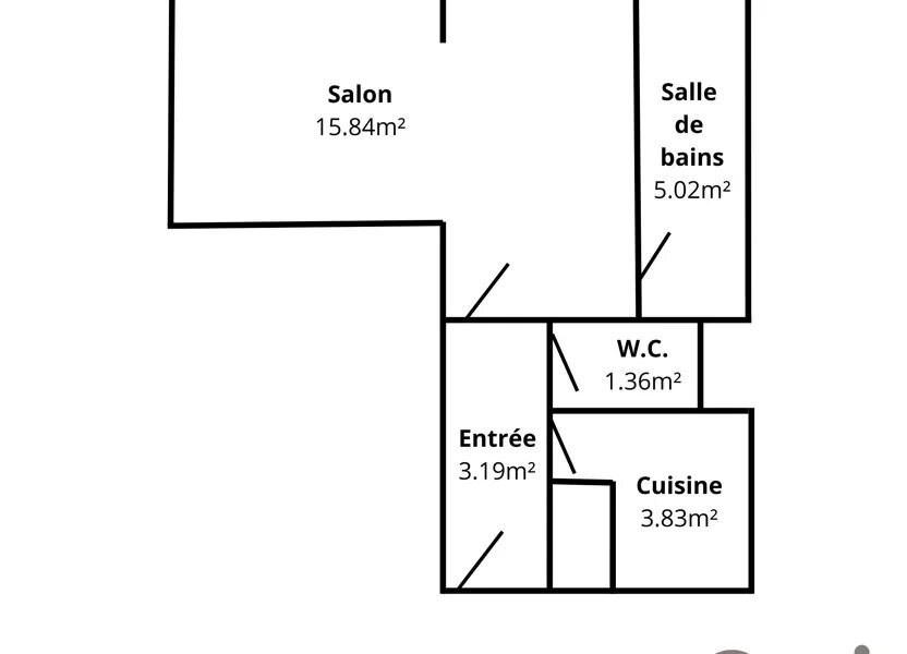 Appartement à vendre, 29m², Nancy