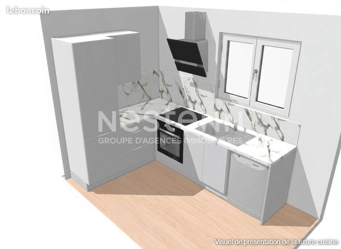 Appartement à louer, 43m², Elven
