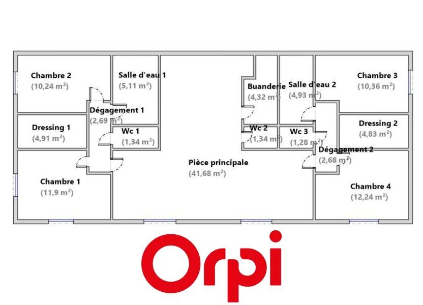 Appartement à vendre, 120m², Saint-Genis-Laval