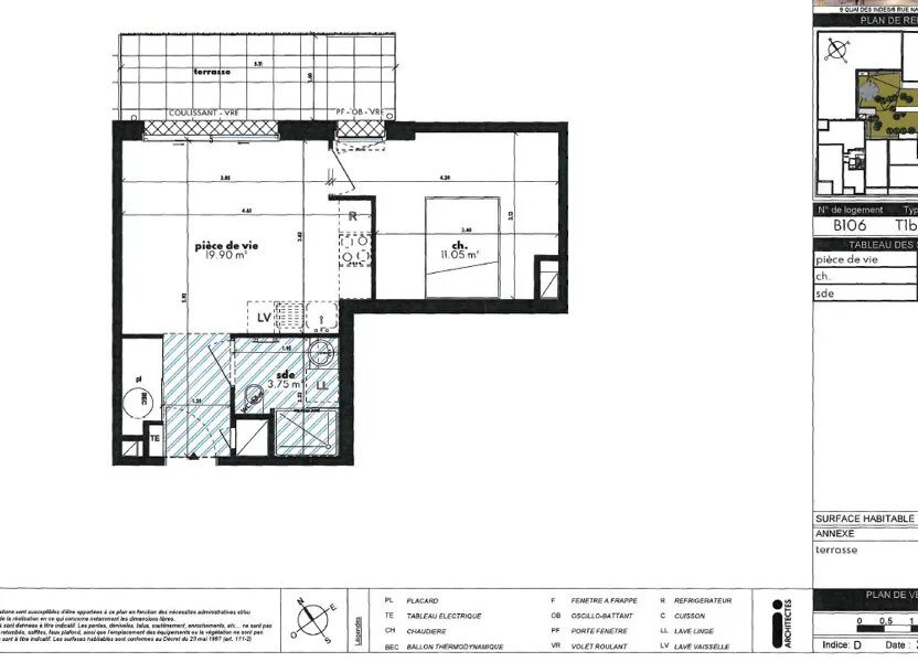 Appartement à louer, 35m², Lorient