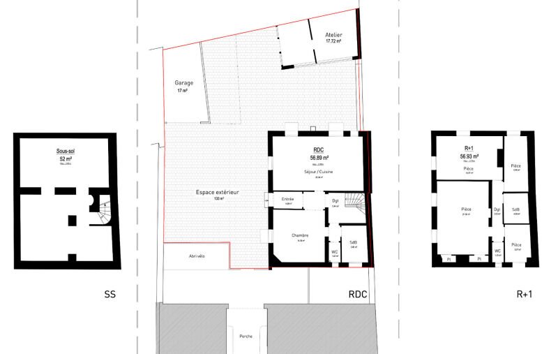 Maison à vendre, 114m², Paris 19ème