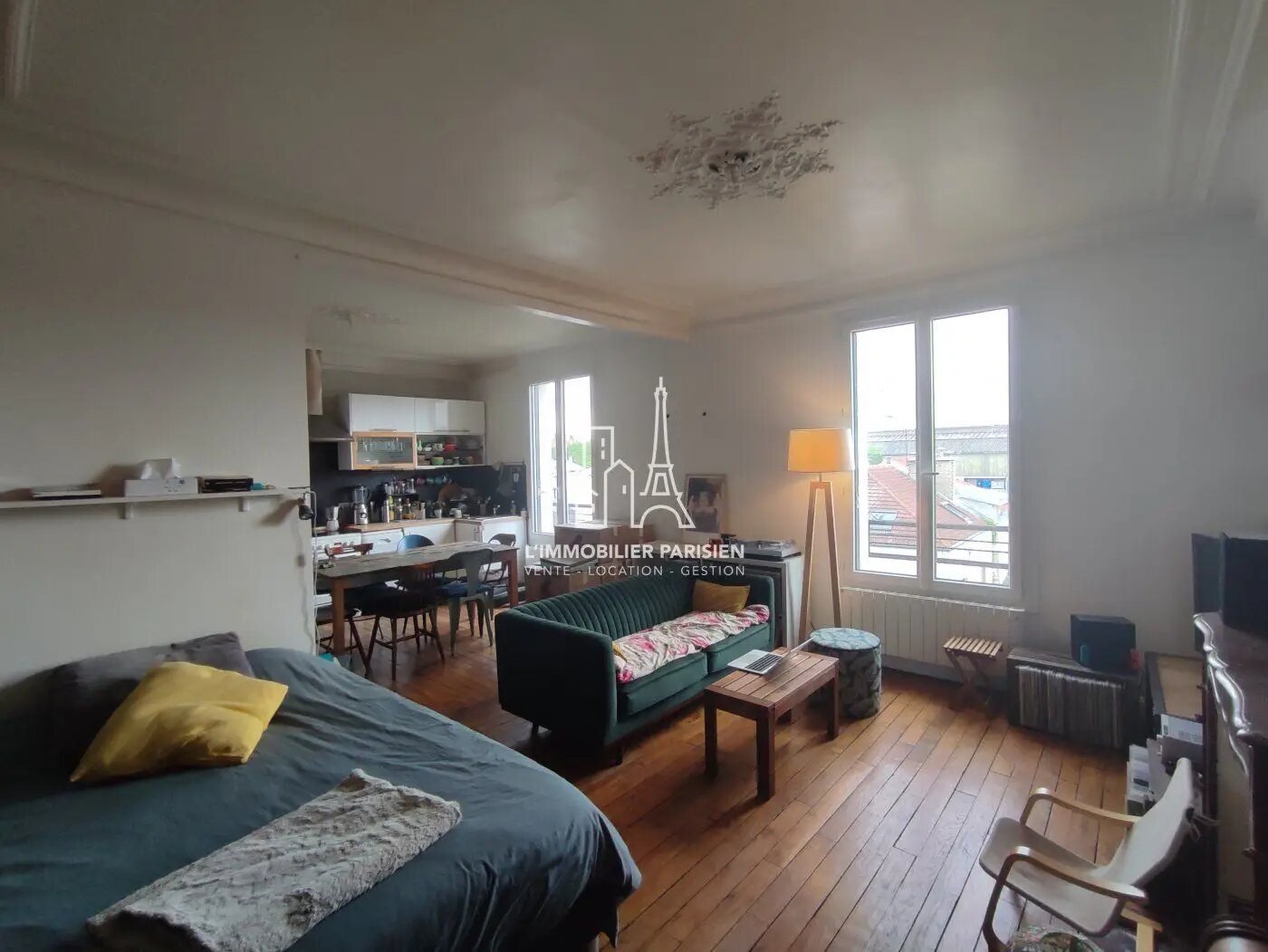 Appartement à louer, 58m², Clichy