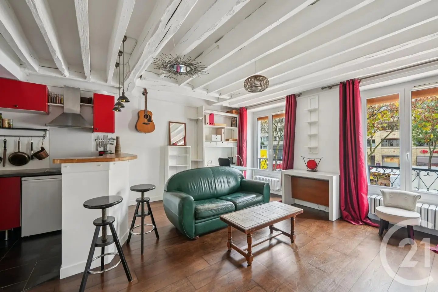Appartement à louer, 33m², Paris 20ème