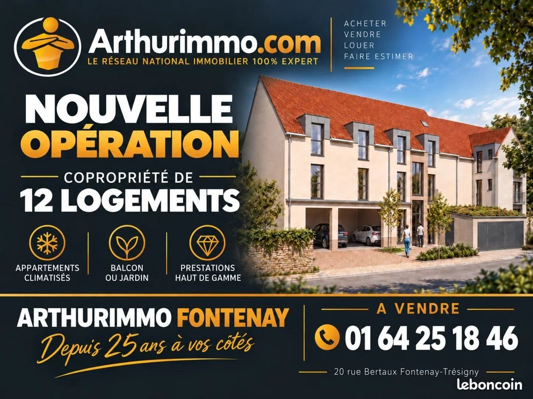 Appartement à vendre, 45m², Fontenay-Trésigny