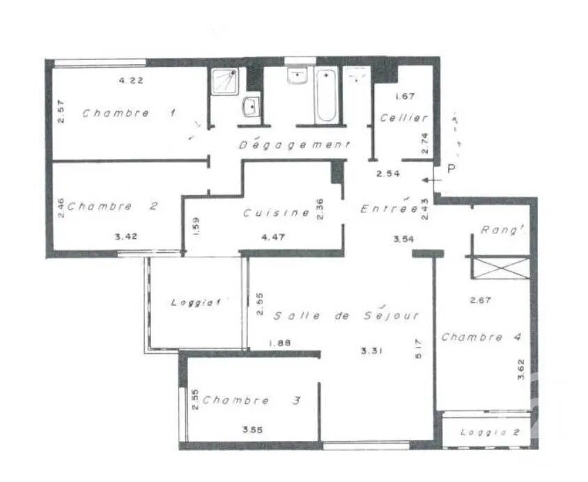 Appartement à vendre, 97m², Lagny-sur-Marne
