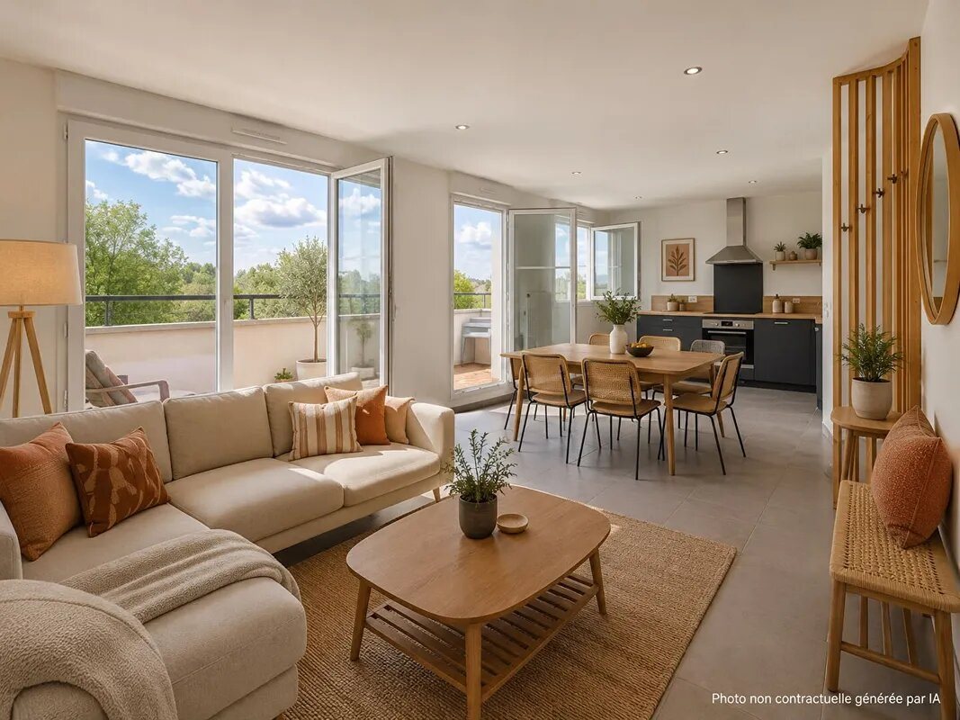 Appartement à vendre, 63m², Montévrain