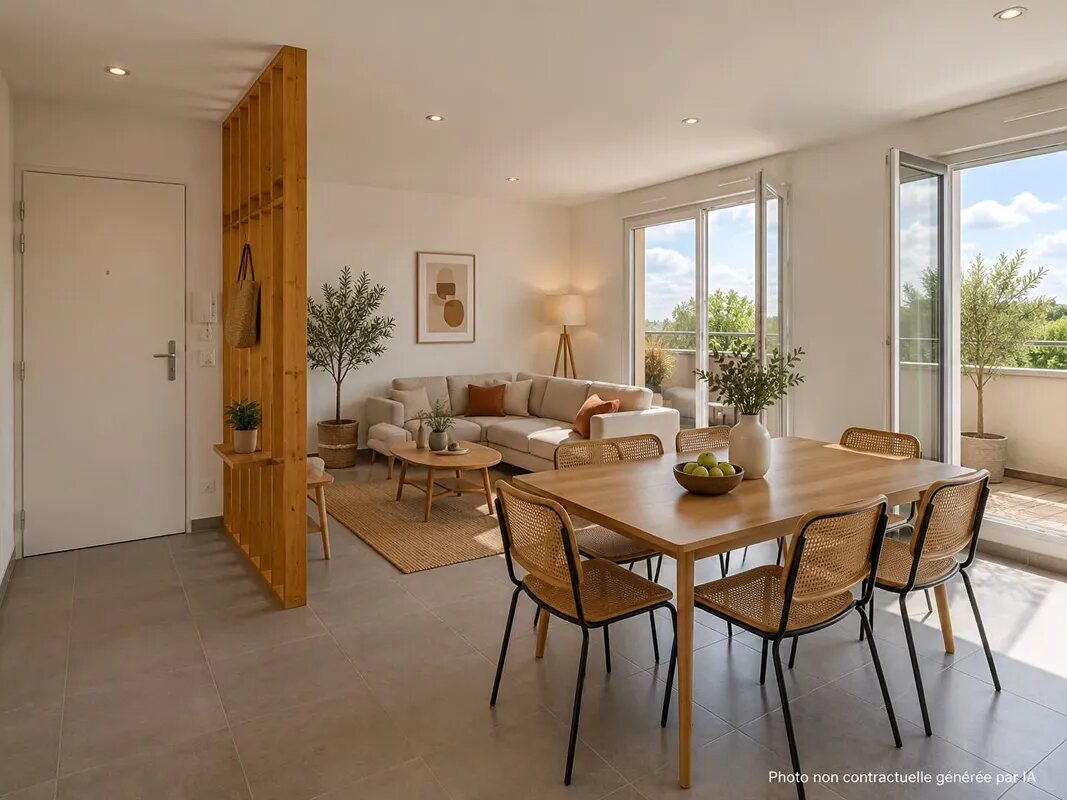 Appartement à vendre, 63m², Montévrain