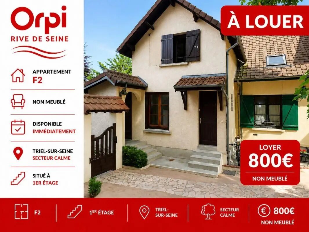 Appartement à louer, 38m², Triel-sur-Seine