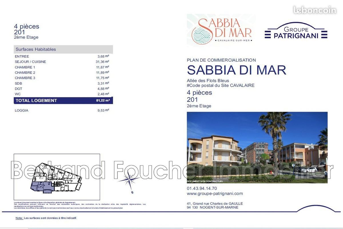 Appartement à vendre, 81m², Cavalaire-sur-Mer