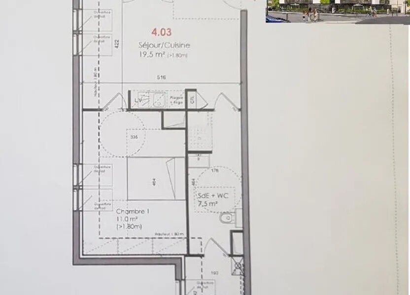 Appartement à louer, 48m², Vigneux-sur-Seine