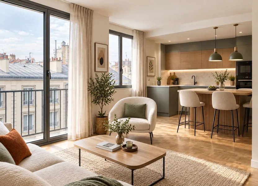Appartement à vendre, 66m², Issy-les-Moulineaux