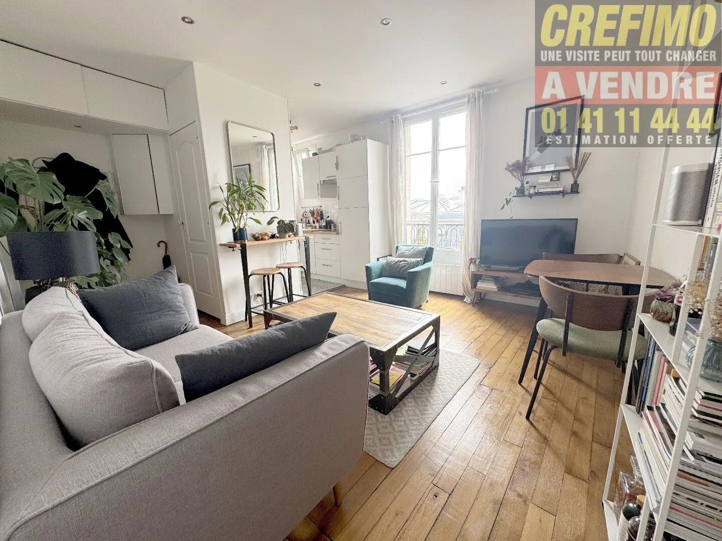 Appartement à vendre, 35m², Asnières-sur-Seine