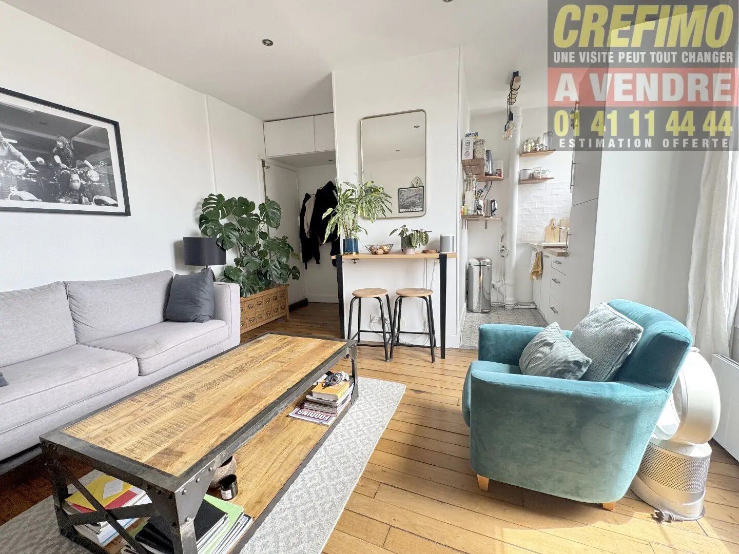 Appartement à vendre, 35m², Asnières-sur-Seine
