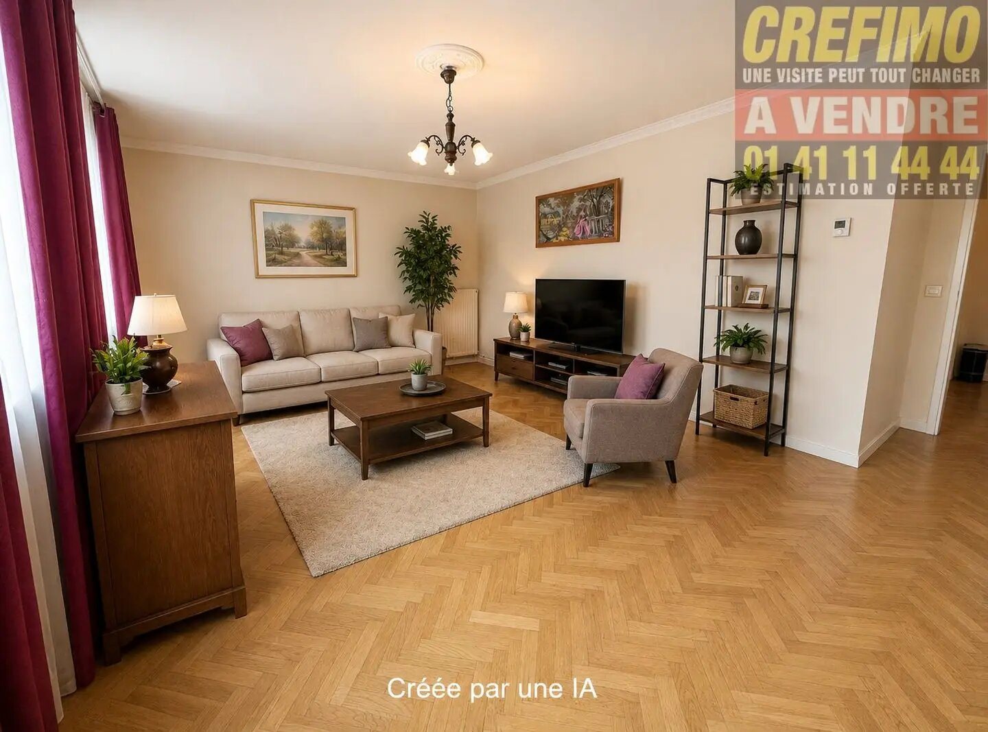 Appartement à vendre, 69m², Asnières-sur-Seine