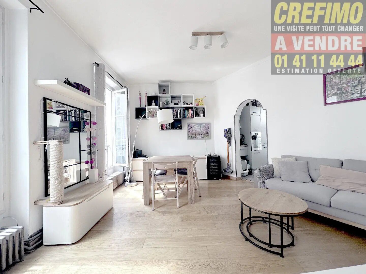 Appartement à vendre, 55m², Asnières-sur-Seine