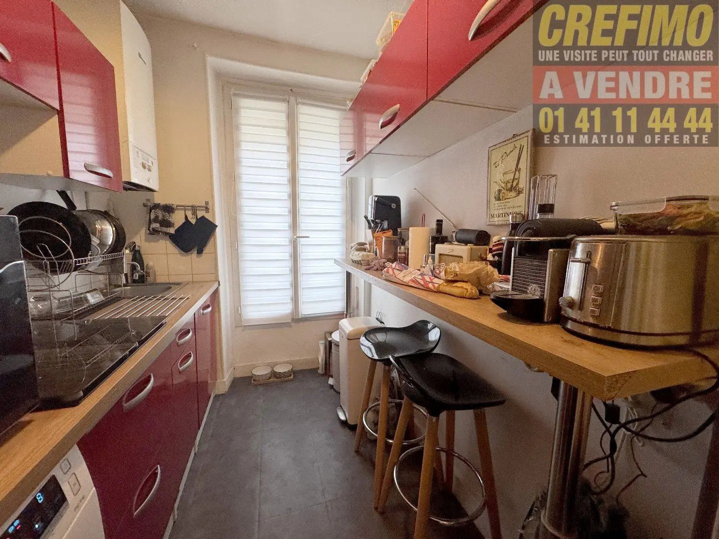 Appartement à vendre, 41m², Asnières-sur-Seine