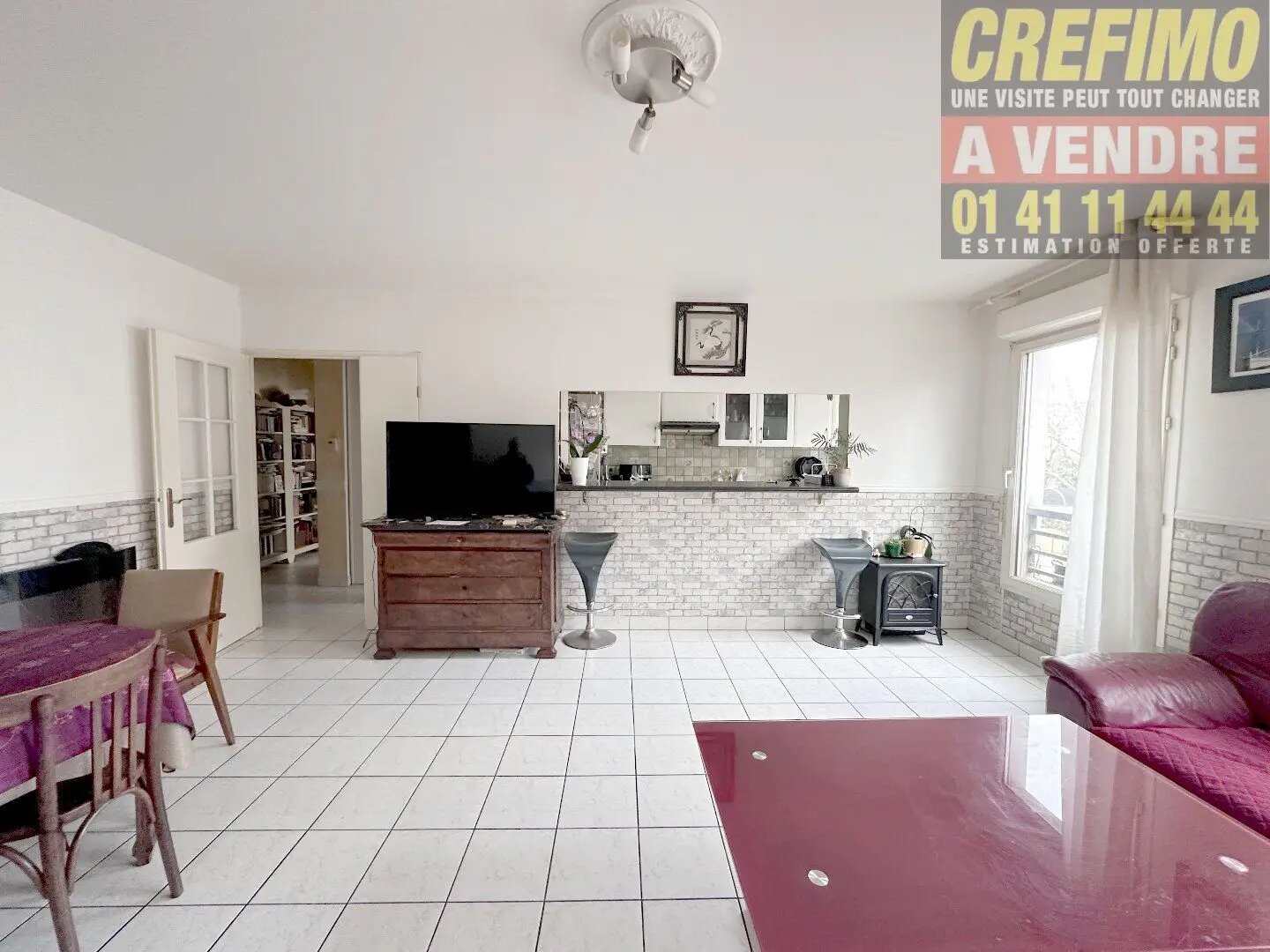 Appartement à vendre, 89m², Asnières-sur-Seine