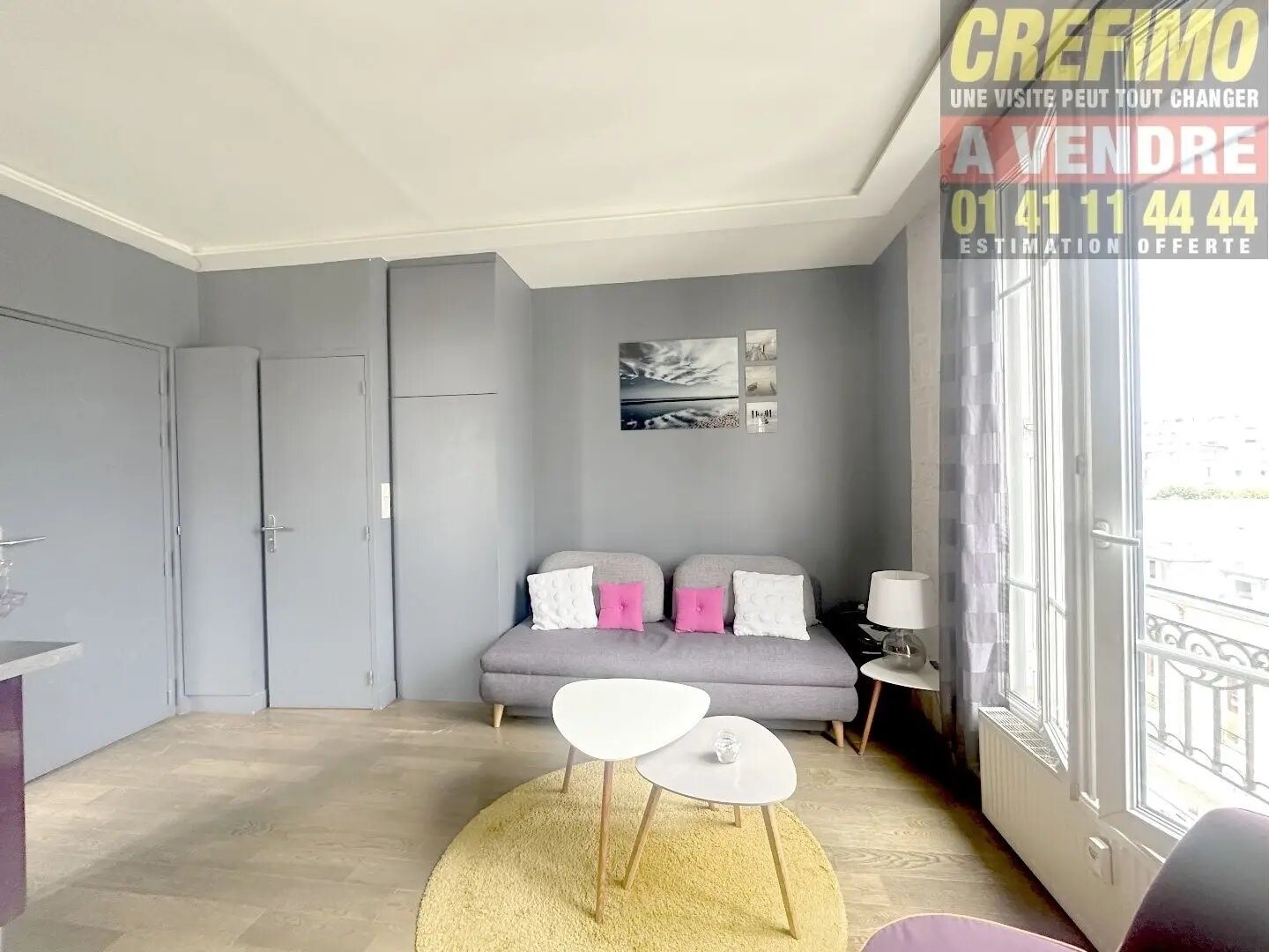 Appartement à vendre, 28m², Asnières-sur-Seine