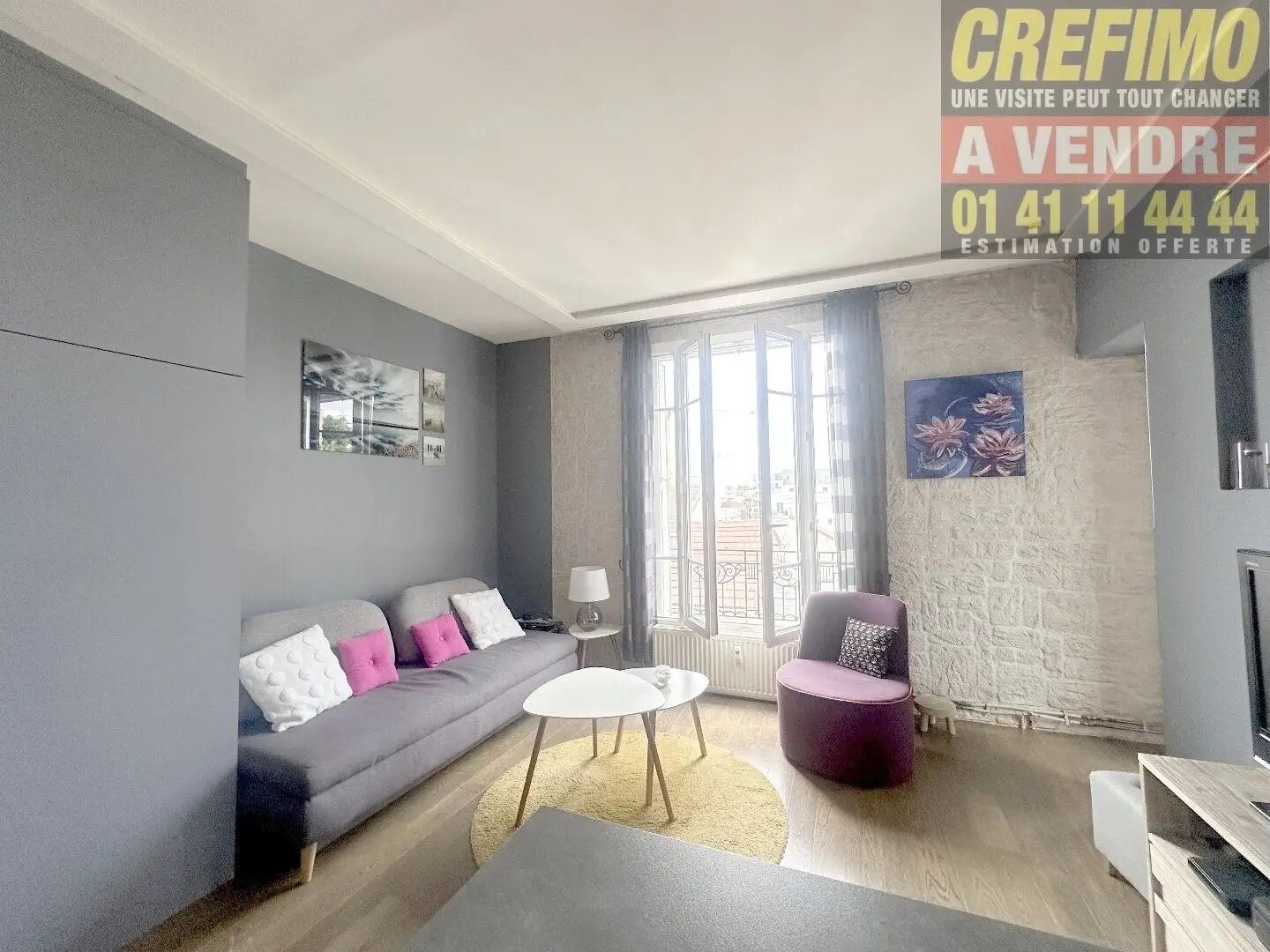 Appartement à vendre, 28m², Asnières-sur-Seine