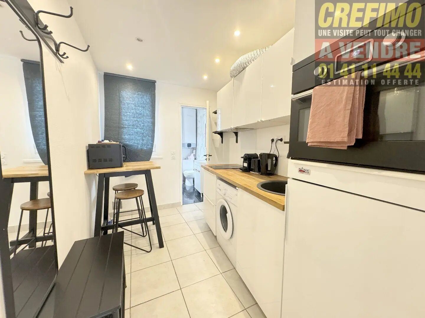 Appartement à vendre, 18m², Asnières-sur-Seine