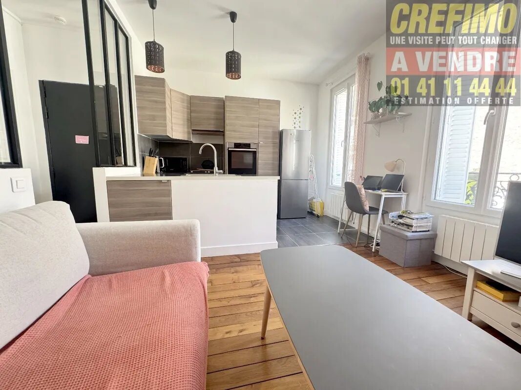 Appartement à vendre, 41m², Asnières-sur-Seine