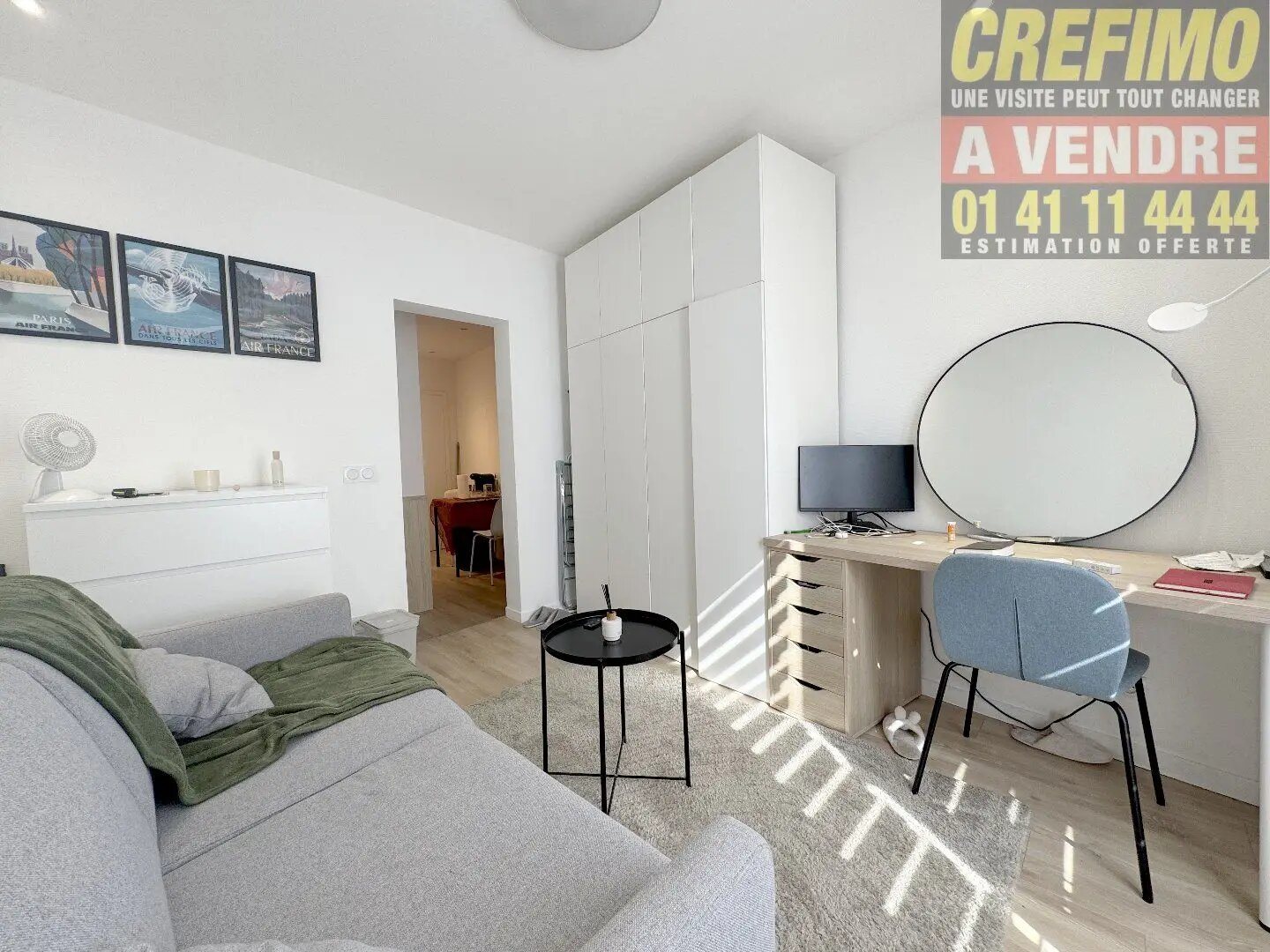 Appartement à vendre, 19m², Asnières-sur-Seine
