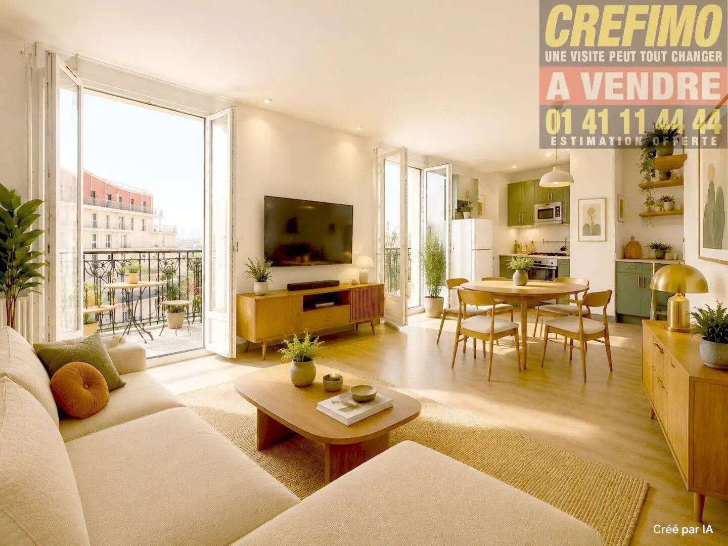 Appartement à vendre, 55m², Asnières-sur-Seine