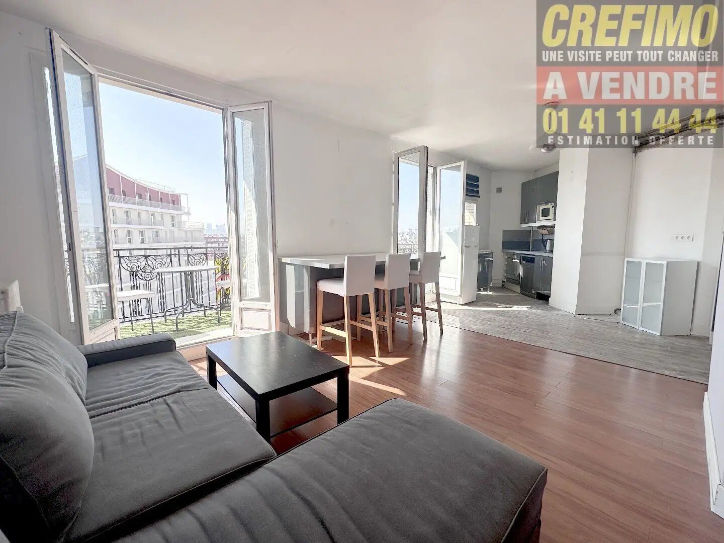 Appartement à vendre, 55m², Asnières-sur-Seine