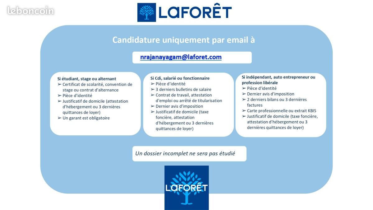 Appartement à louer, 23m², Nanterre