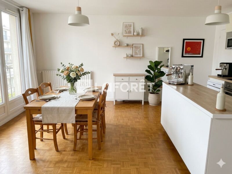 Appartement à louer, 61m², Courbevoie