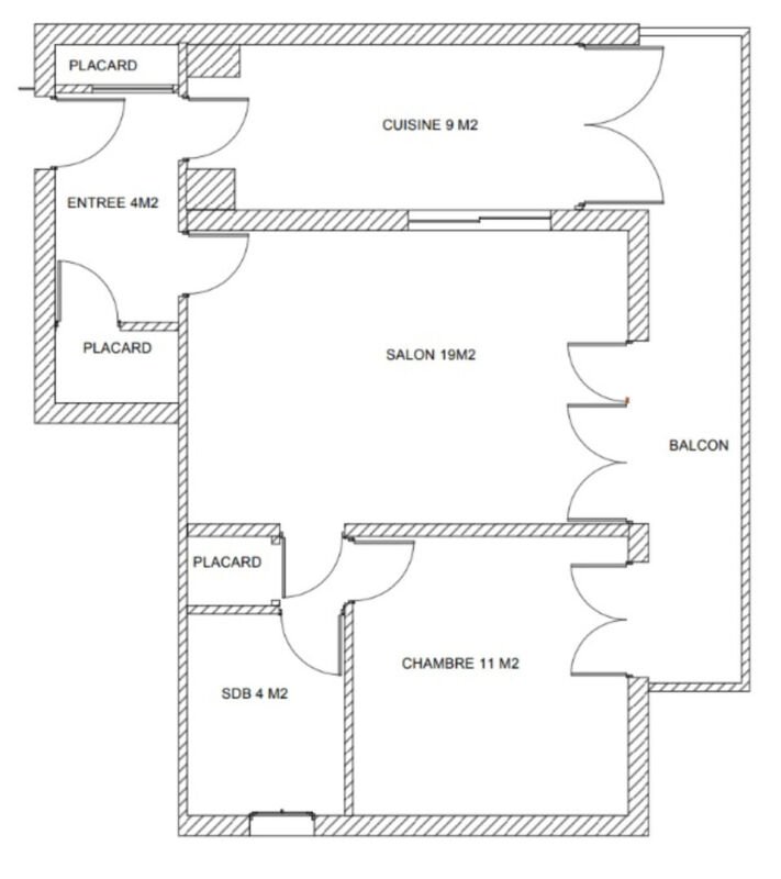 Appartement à louer, 53m², Saint-Gratien