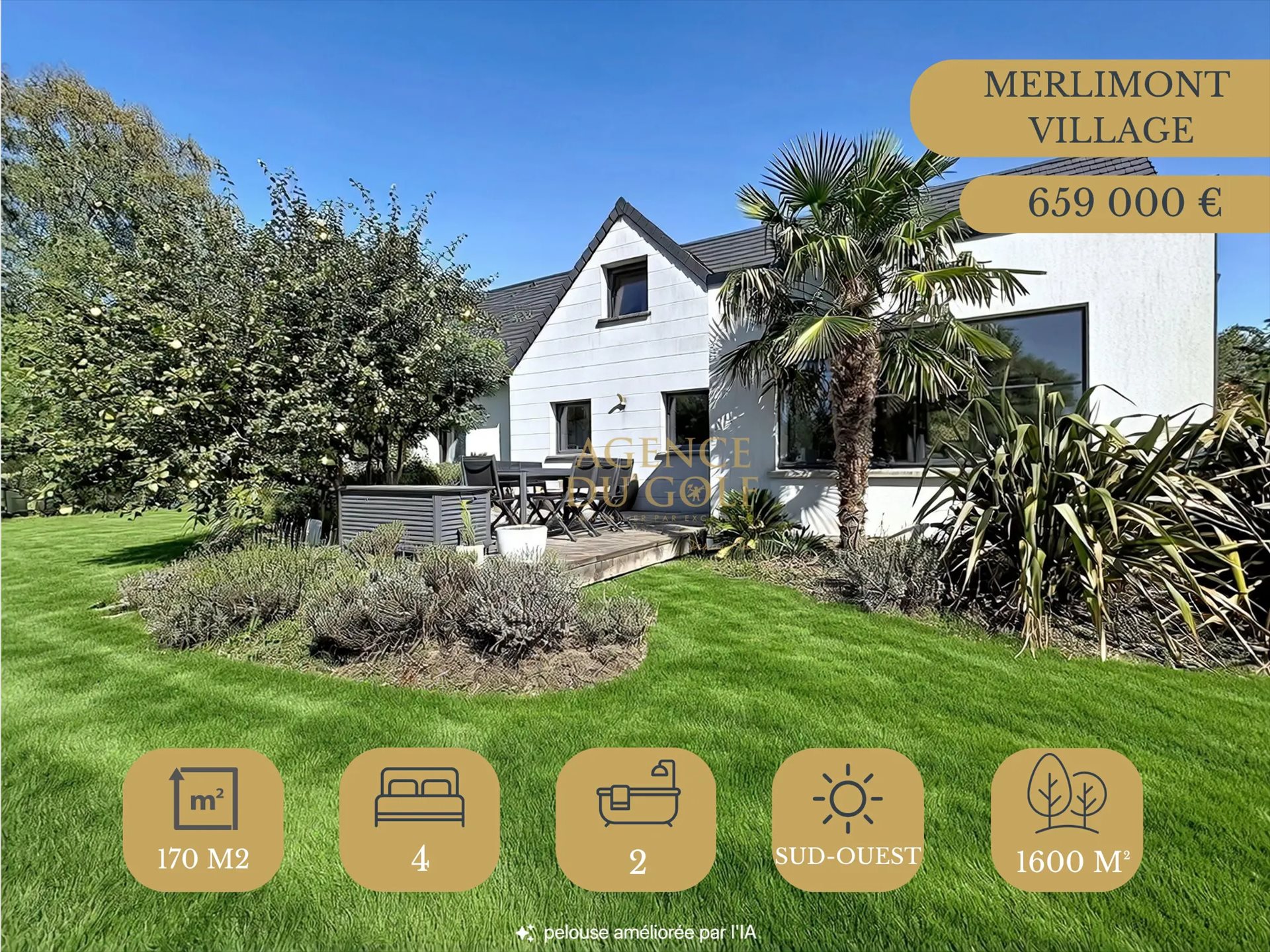 Maison à vendre, 170m², Merlimont