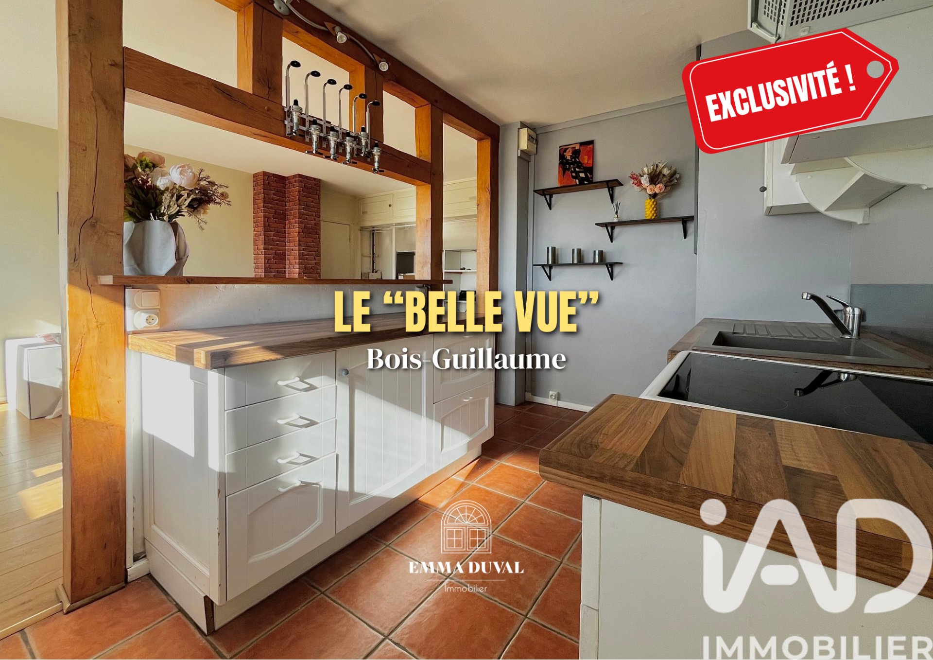 Appartement à vendre, 54m², Bois-Guillaume