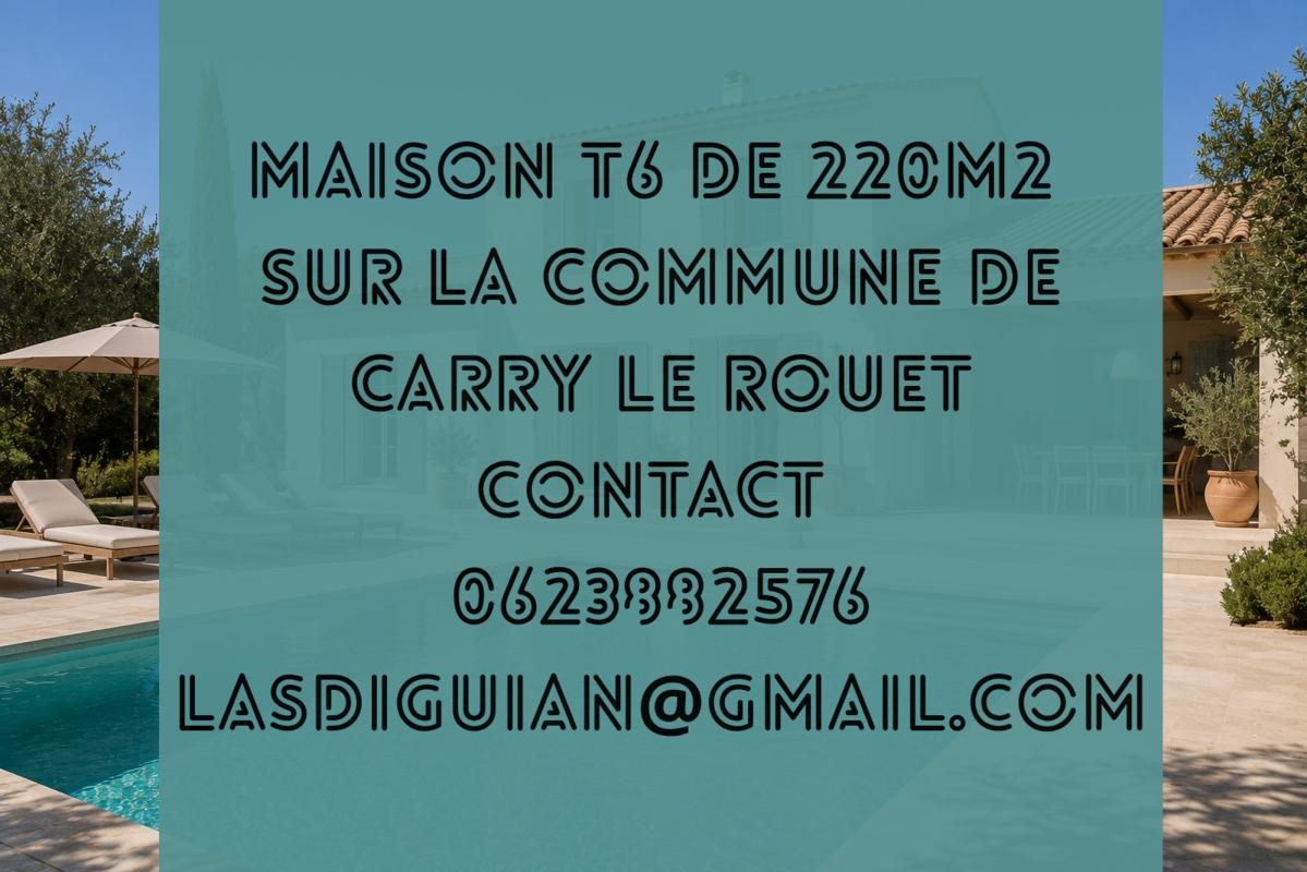 Maison à vendre, 230m², Carry-le-Rouet