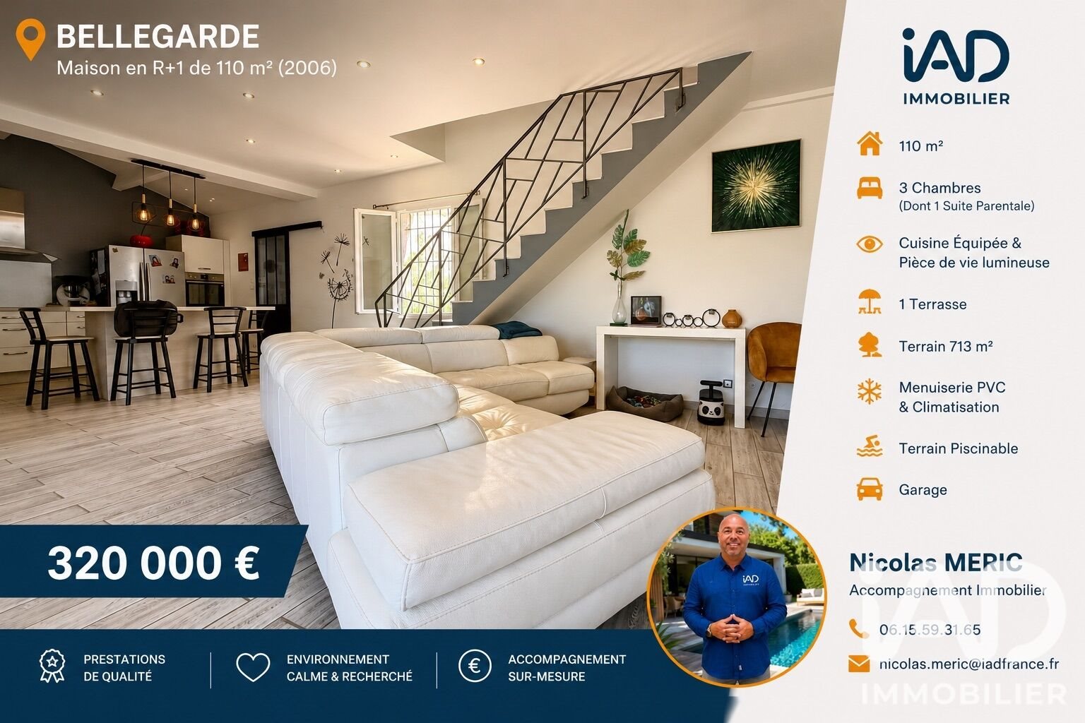 Maison à vendre, 110m², Bellegarde