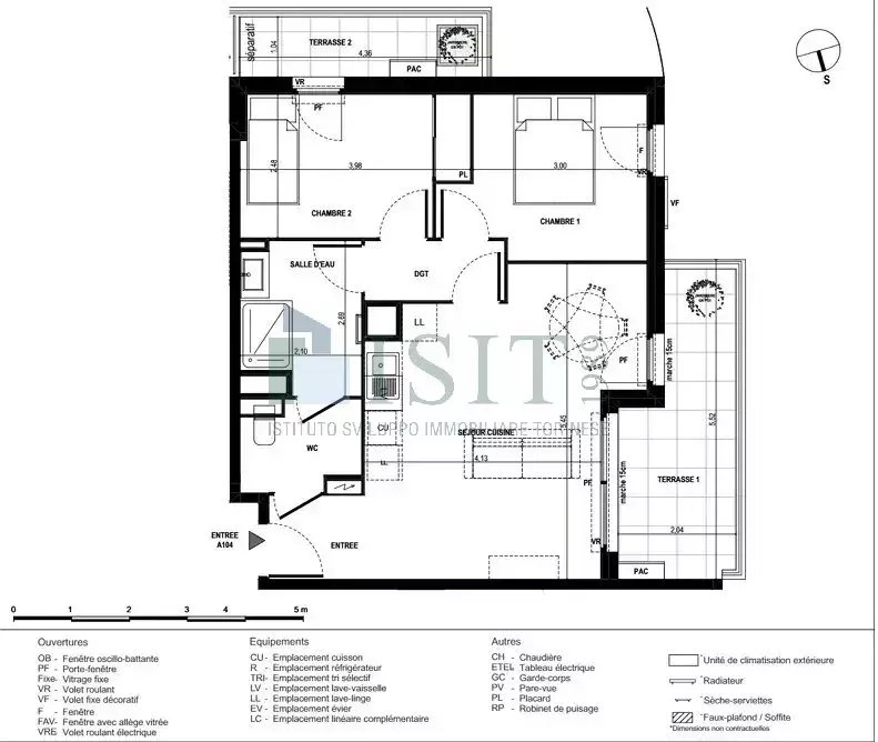 Appartement à vendre, 53m², Antibes