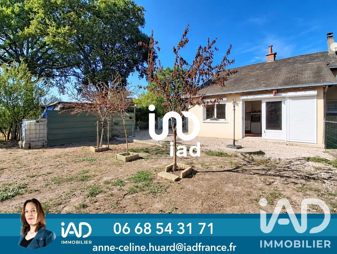 Maison à vendre, 69m², Theillay