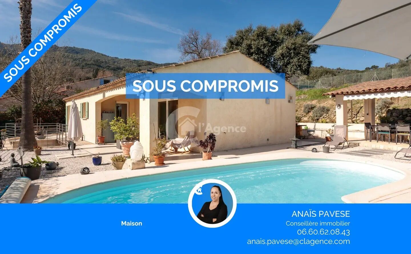 Maison à vendre, 131m², Pégomas