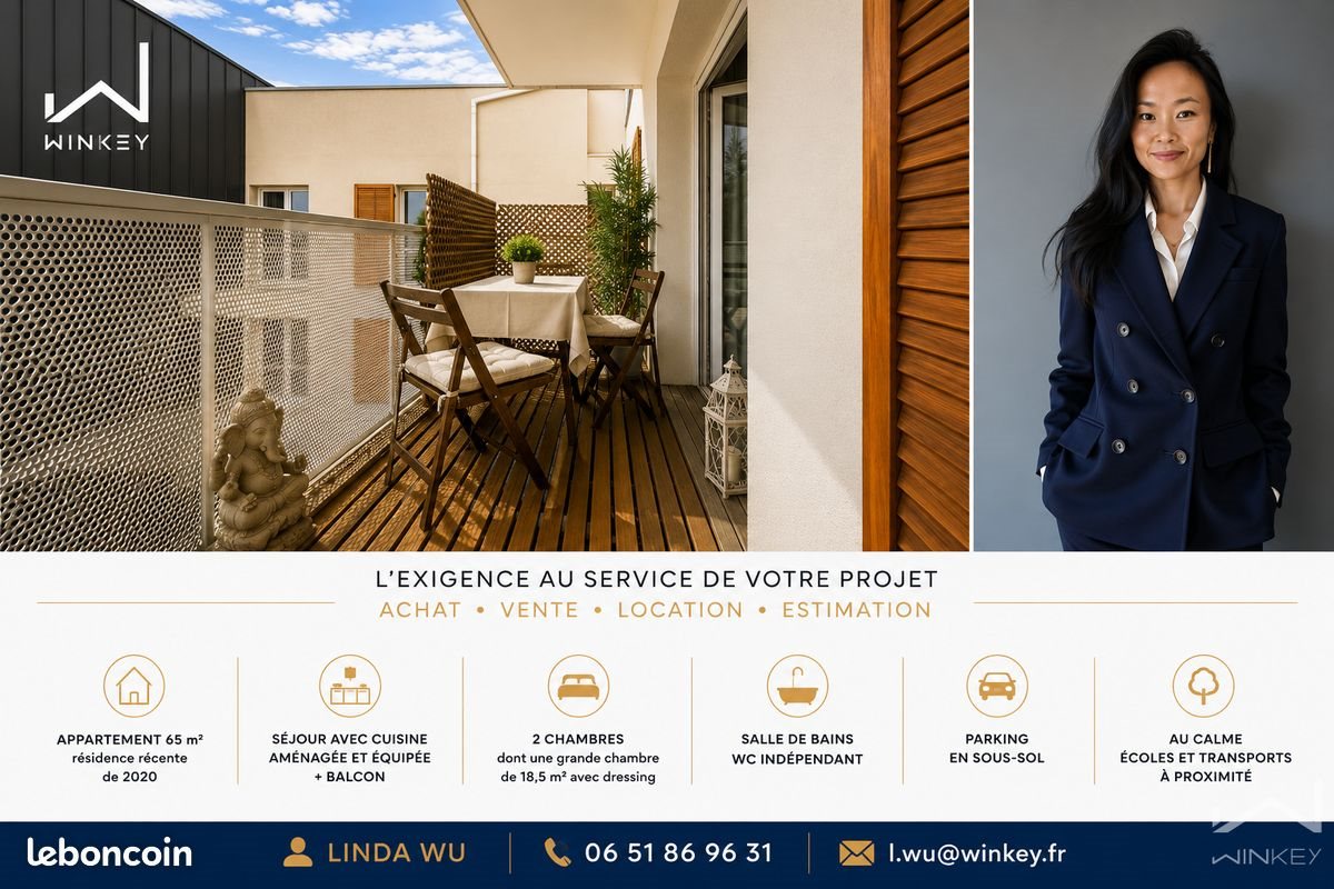Appartement à vendre, 63m², Villeneuve-le-Roi