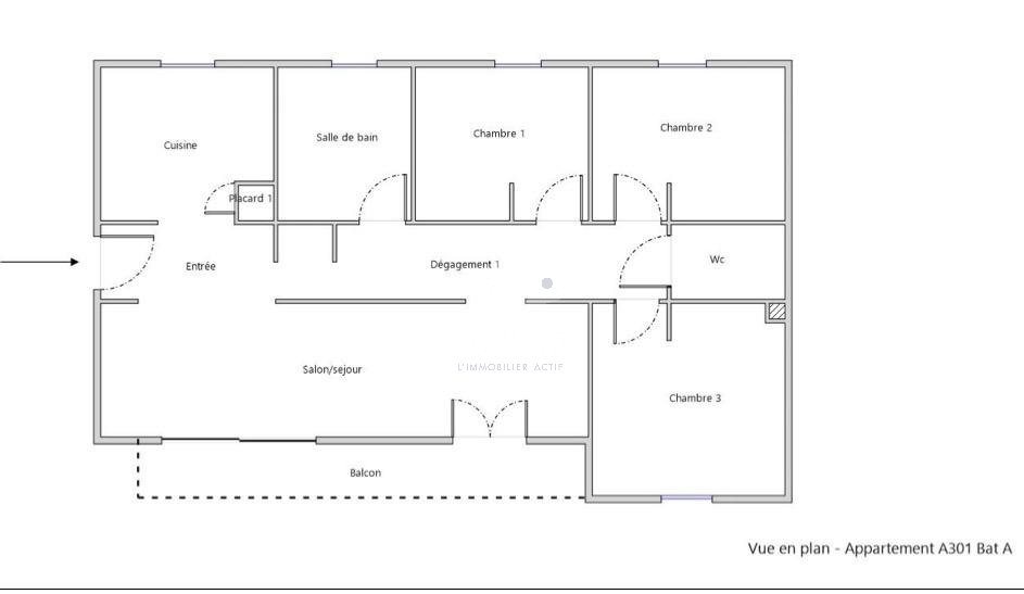 Appartement à vendre, 84m², Bernay
