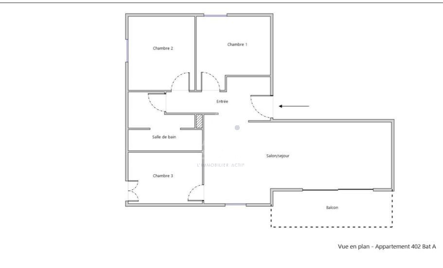 Appartement à vendre, 65m², Bernay