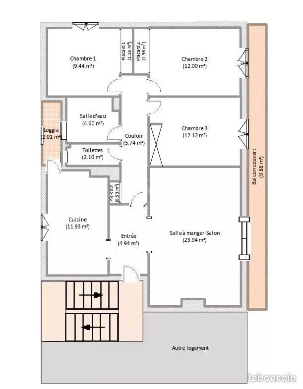 Appartement à vendre, 88m², Ghisonaccia